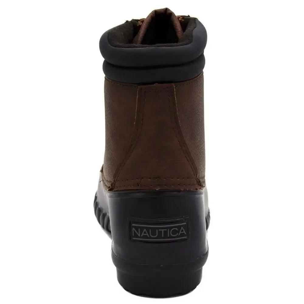 Nautica Mens Duck Boots Waterproof  Snow & Rain Size 8 NEW # box 473